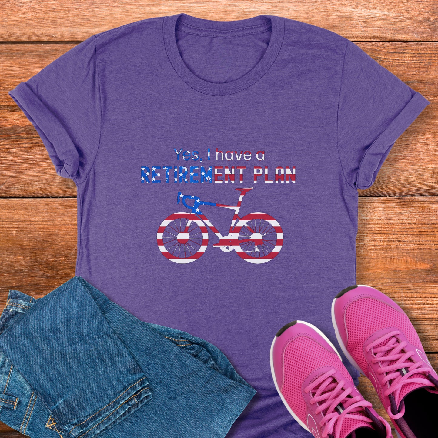 Flag Retirement Road Tee