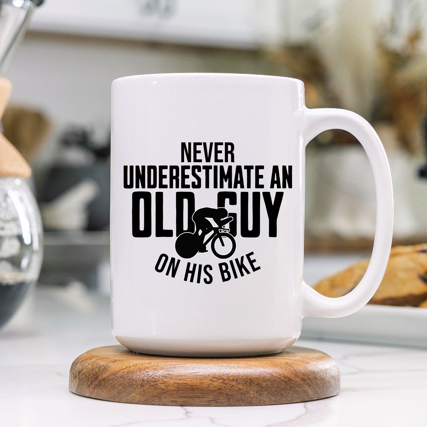 Old Guy Tri Mug