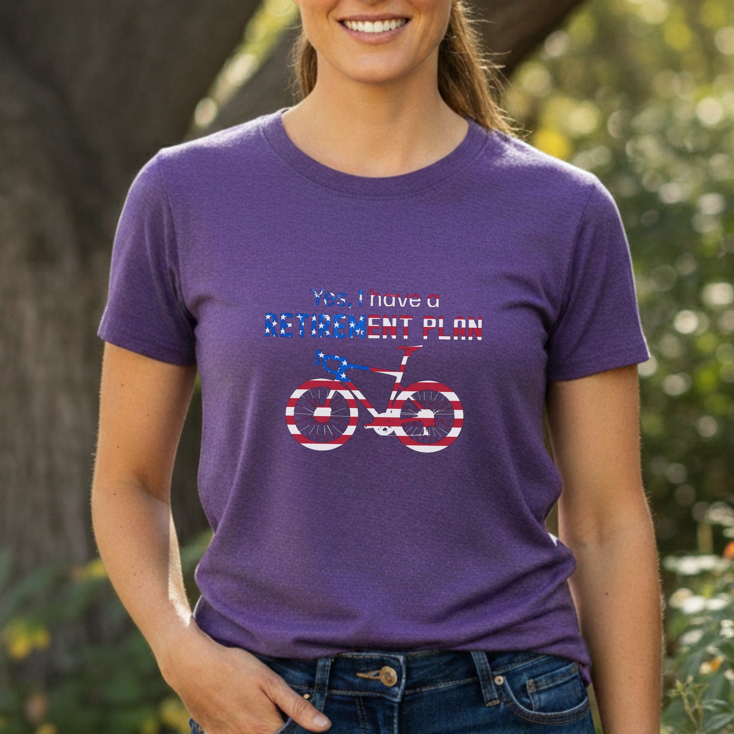 Flag Retirement Road Tee