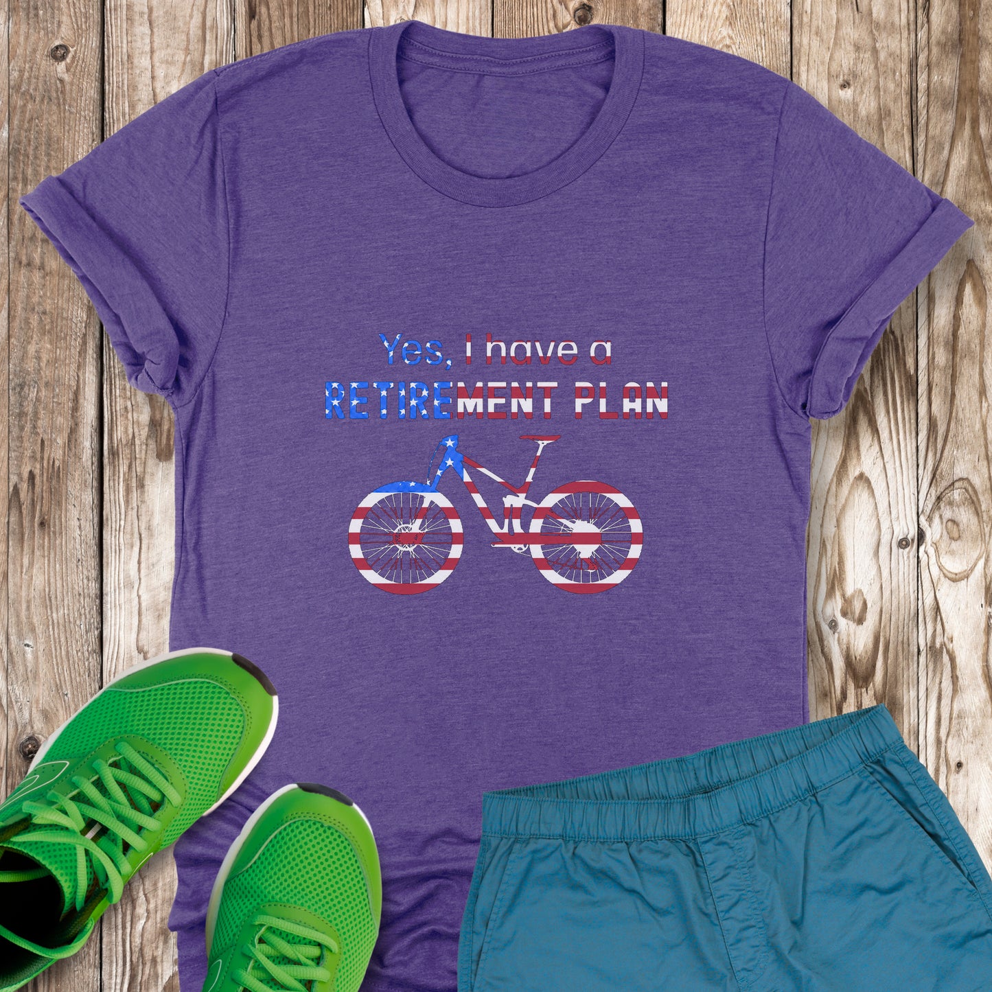 Flag Retirement MTB Tee