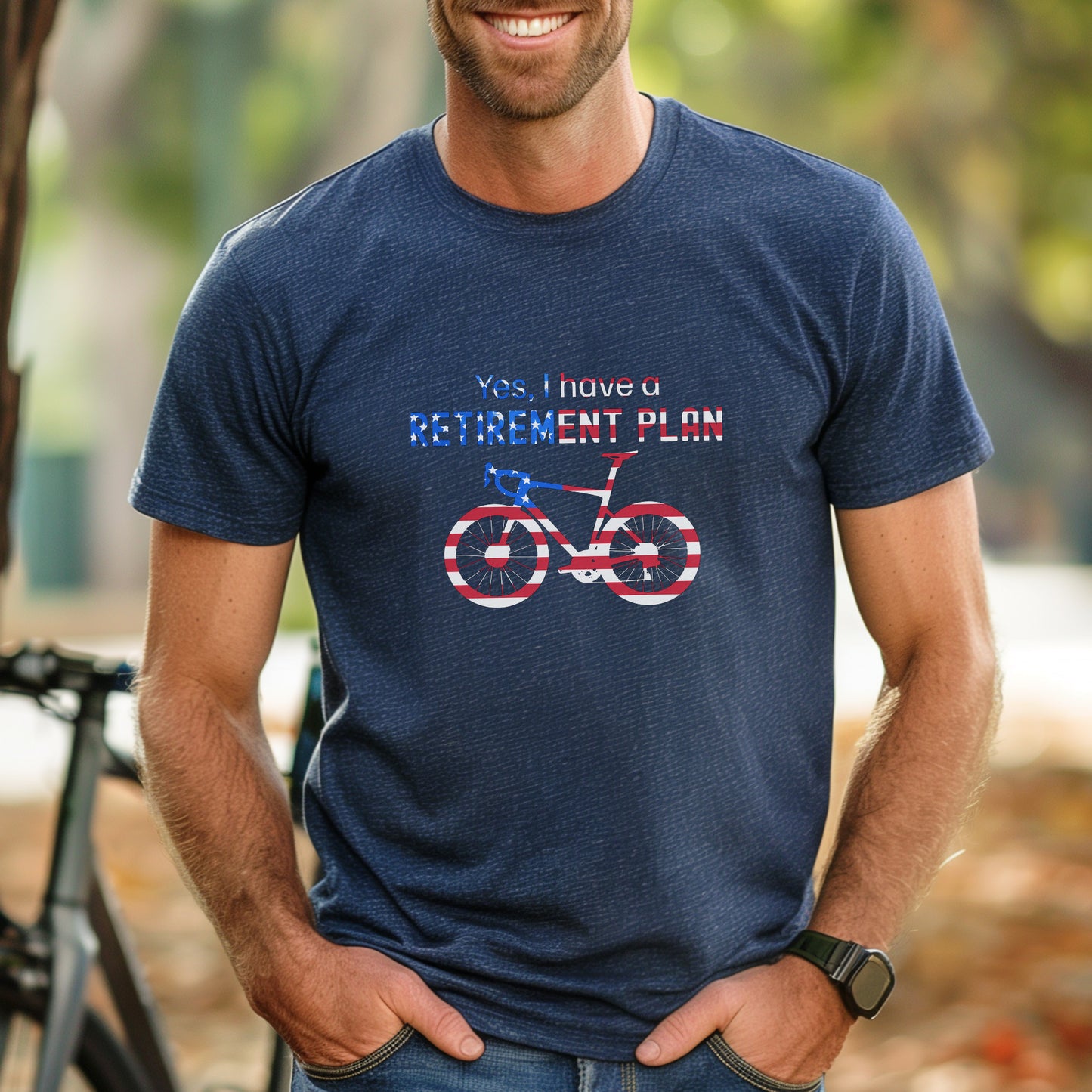 Flag Retirement Road Tee
