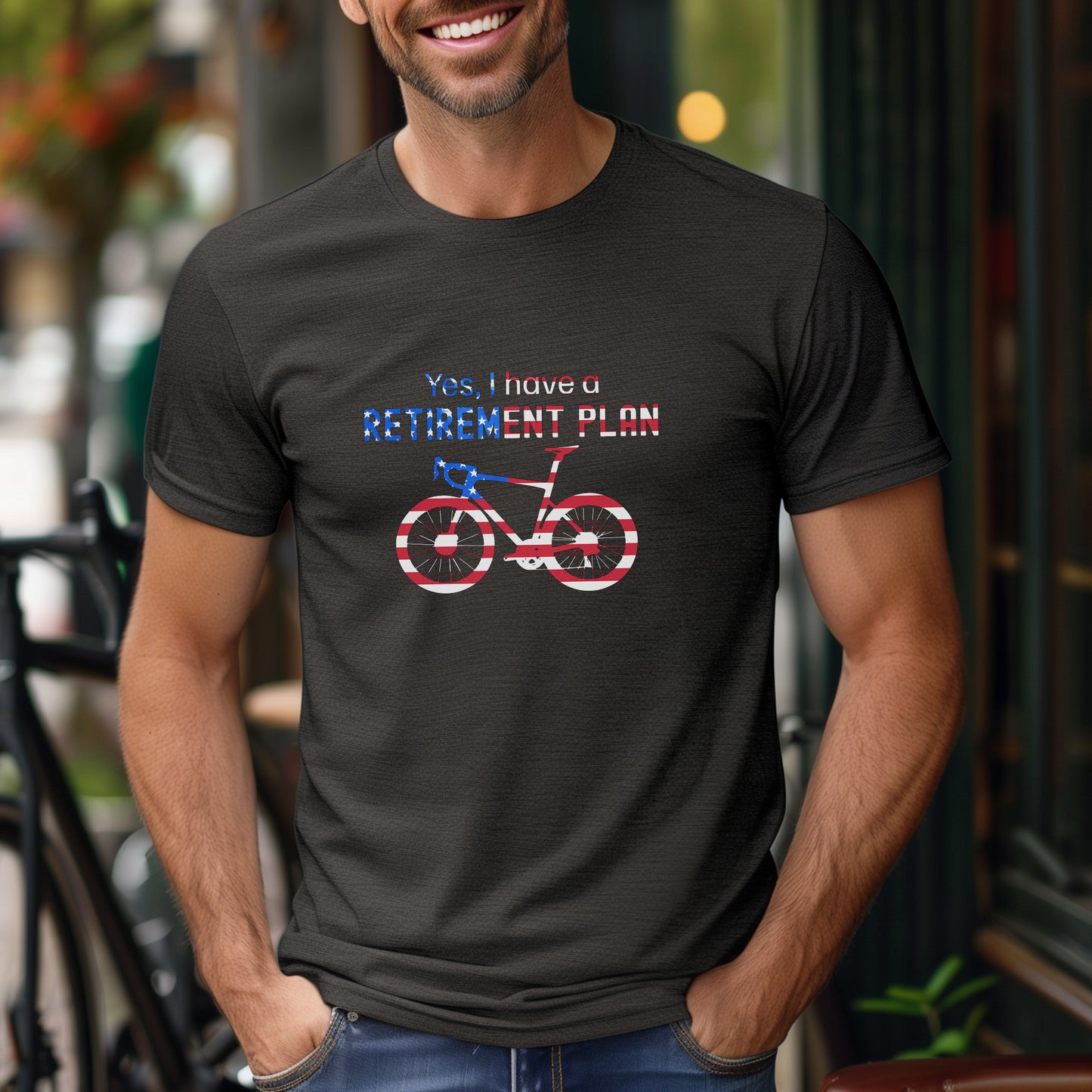 Flag Retirement Road Tee