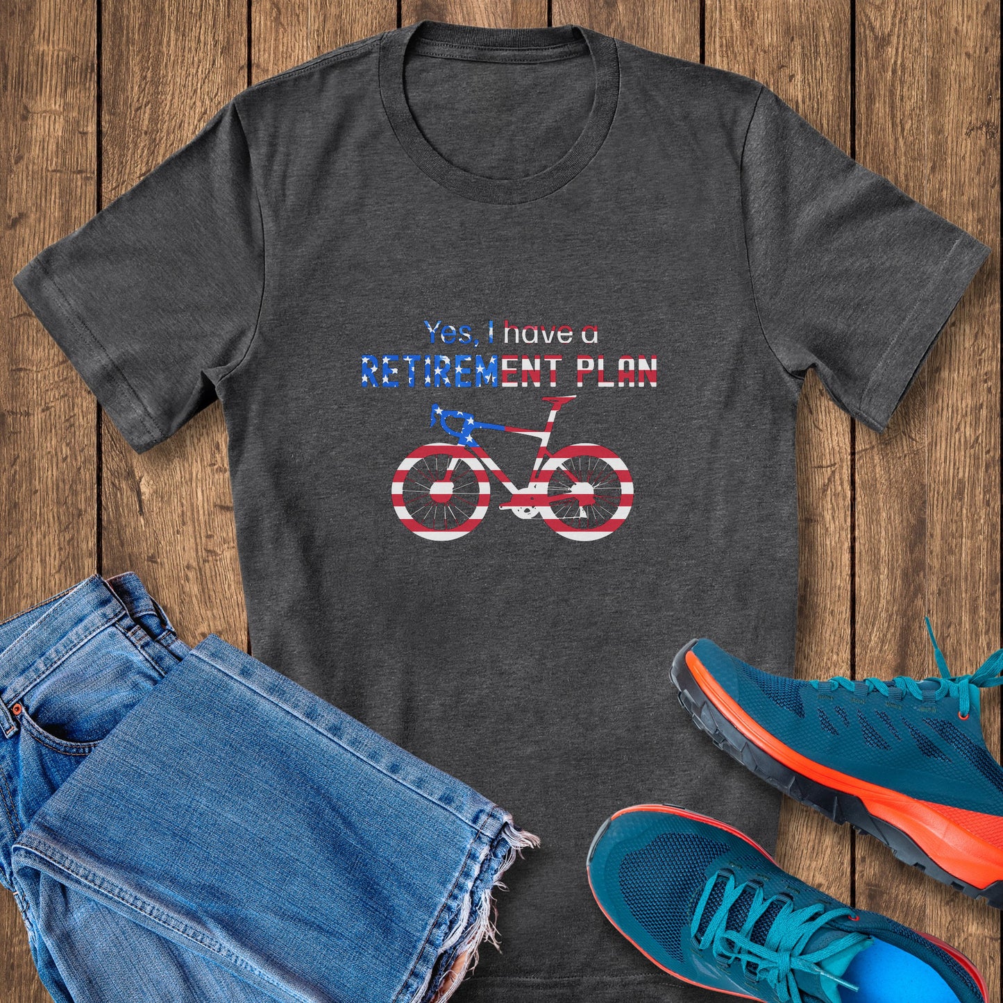 Flag Retirement Road Tee