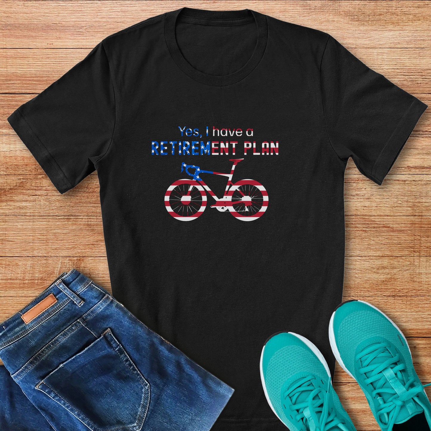 Flag Retirement Road Tee