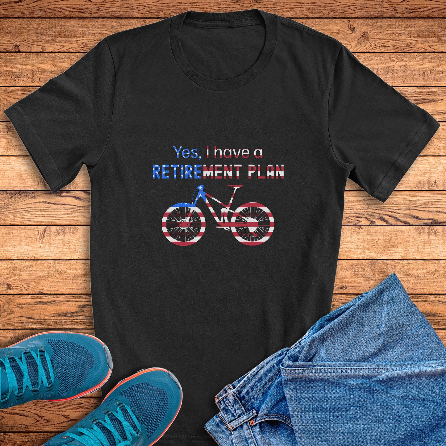 Flag Retirement MTB Tee