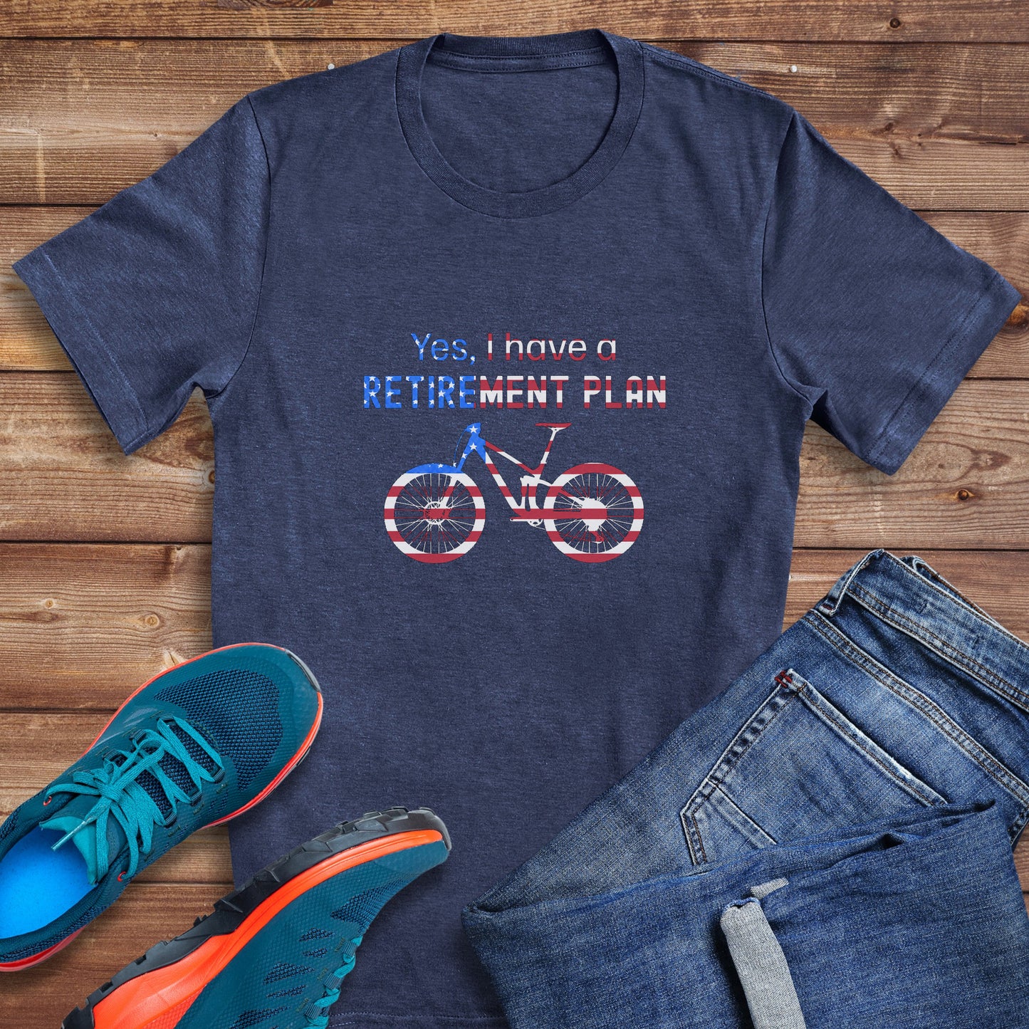Flag Retirement MTB Tee