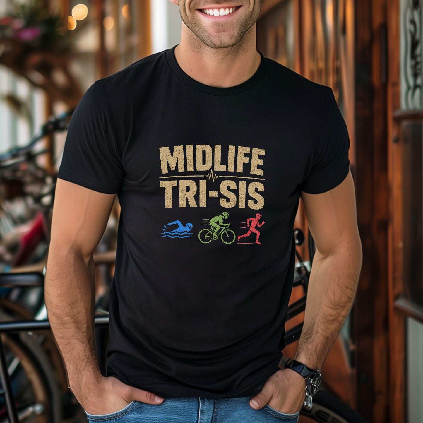 Midlife Tri-Sis Tee