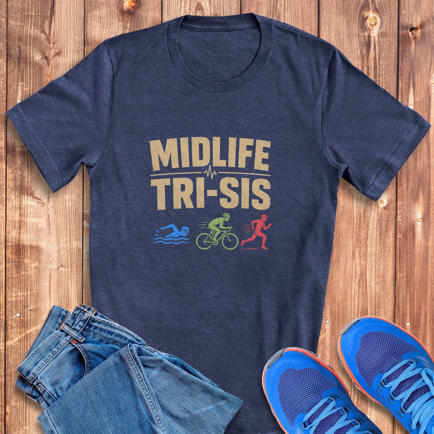 Midlife Tri-Sis Tee