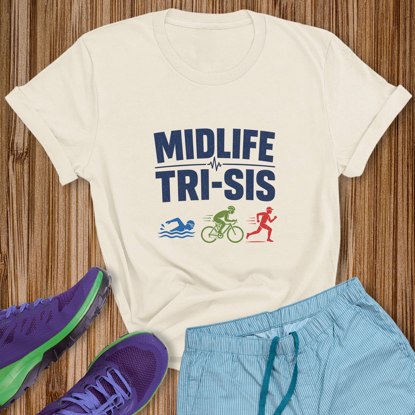 Midlife Tri-Sis Tee