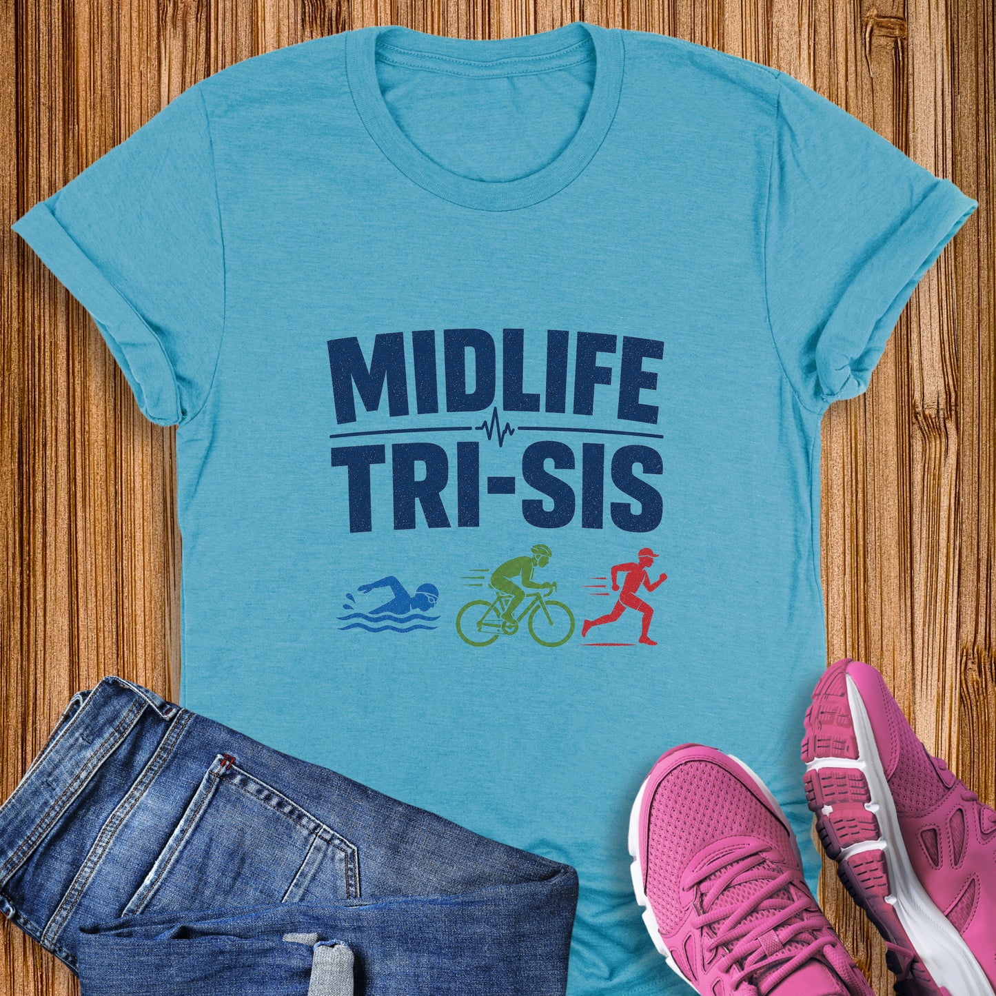 Midlife Tri-Sis Tee