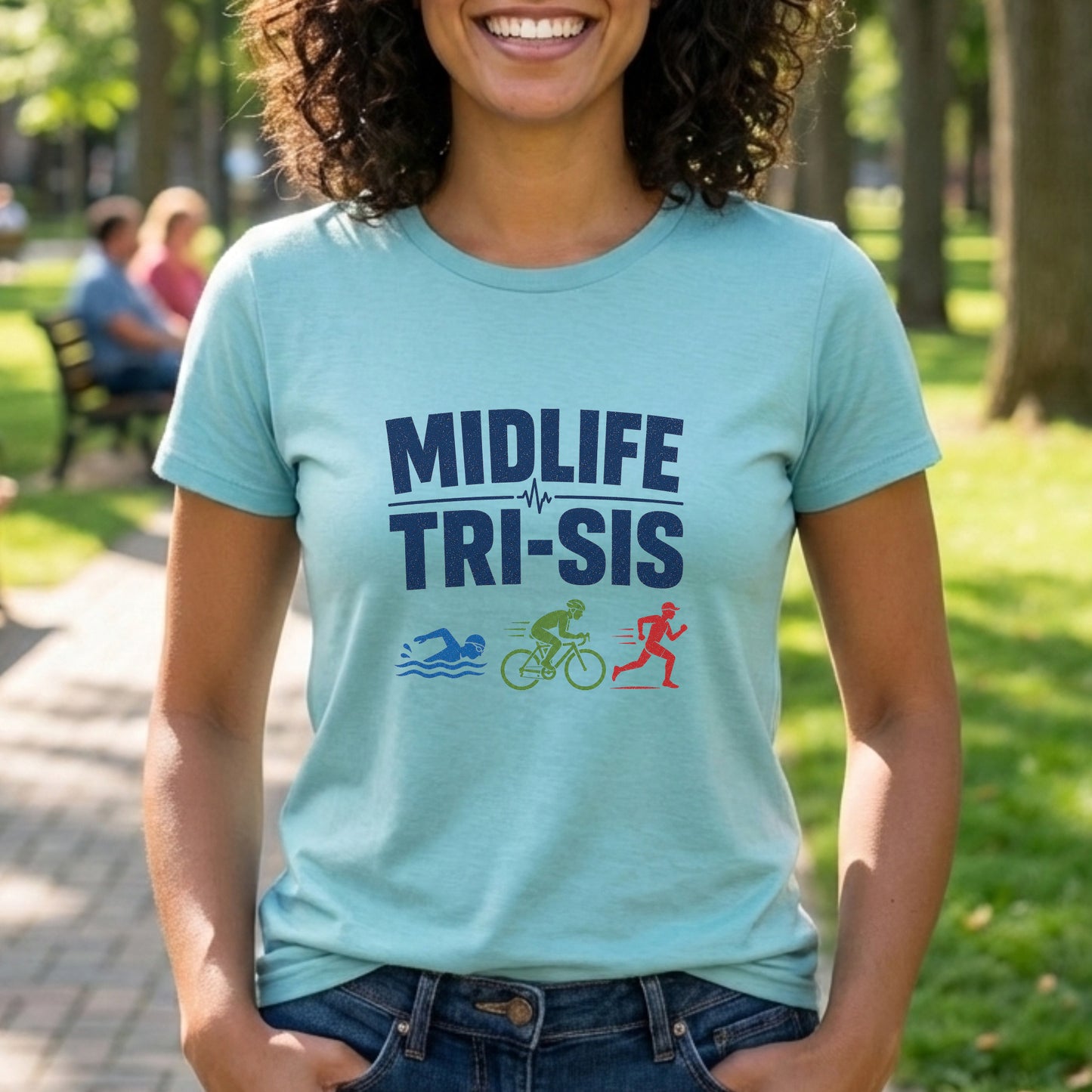 Midlife Tri-Sis Tee