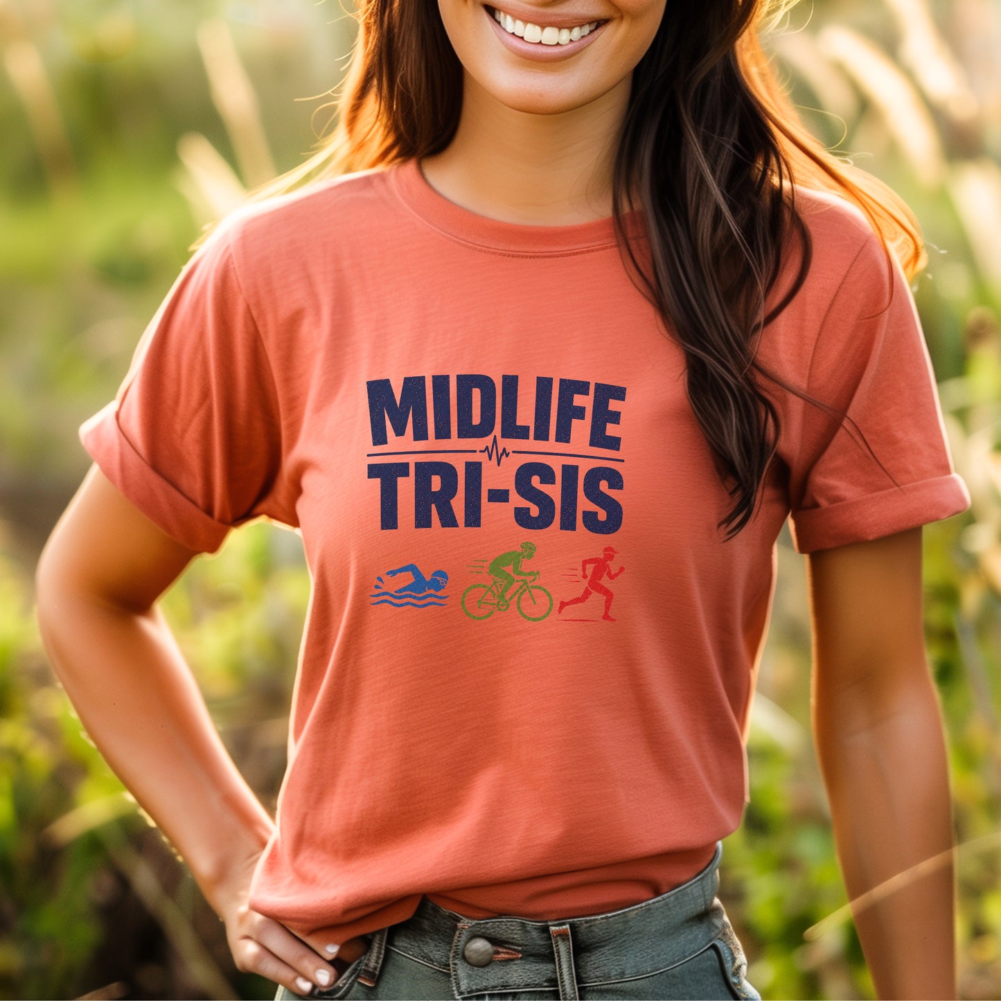 Midlife Tri-Sis Tee