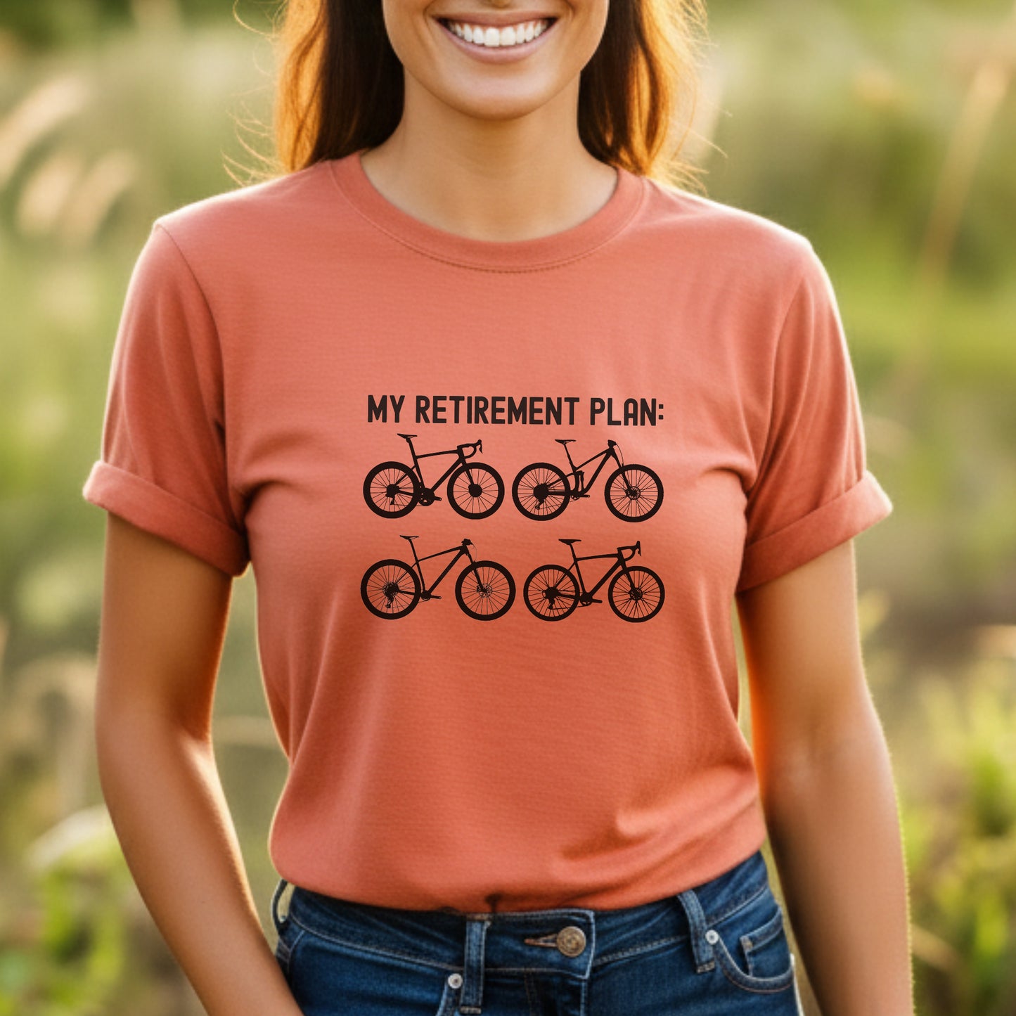 My Retirement Plan Bikes Tee