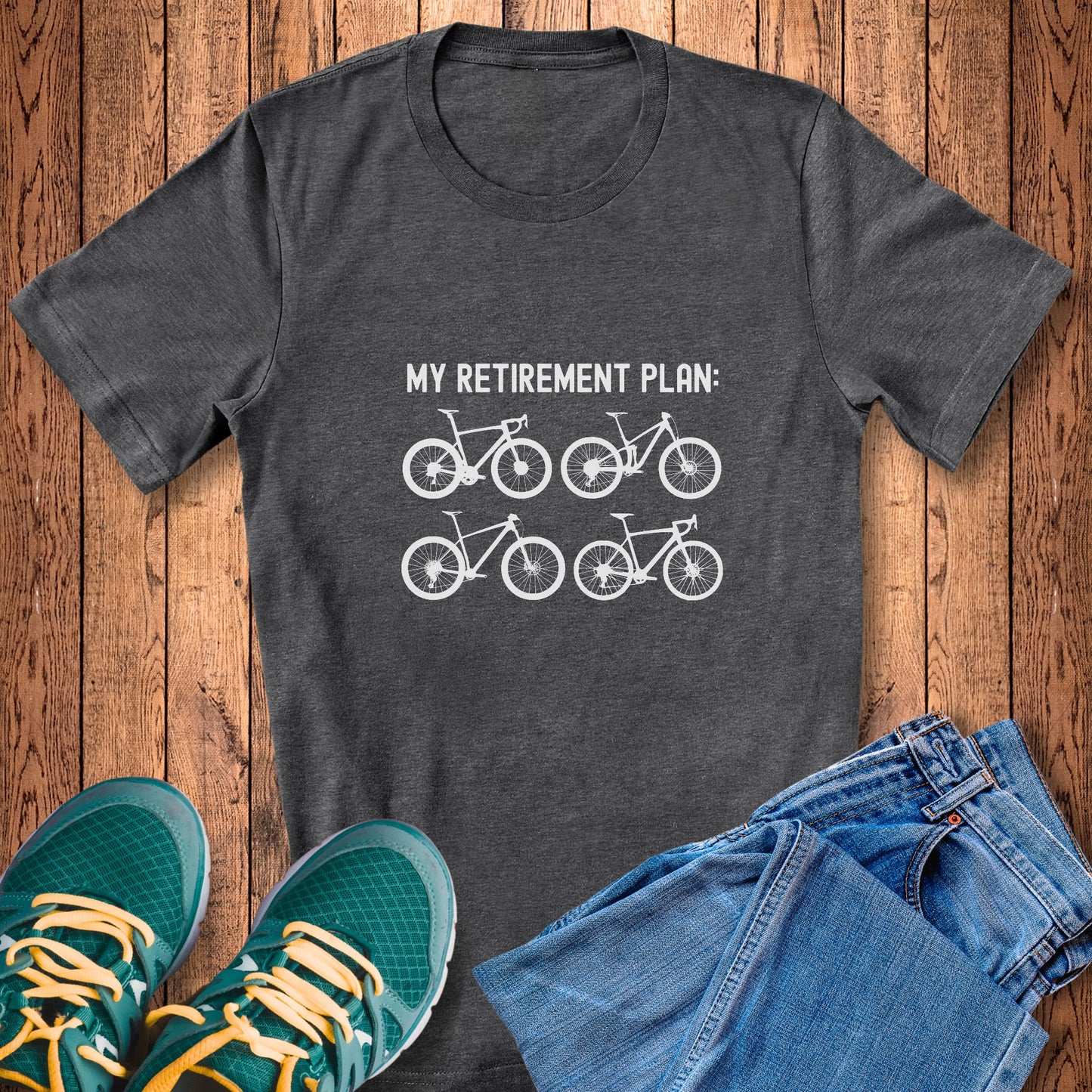 My Retirement Plan Bikes Tee