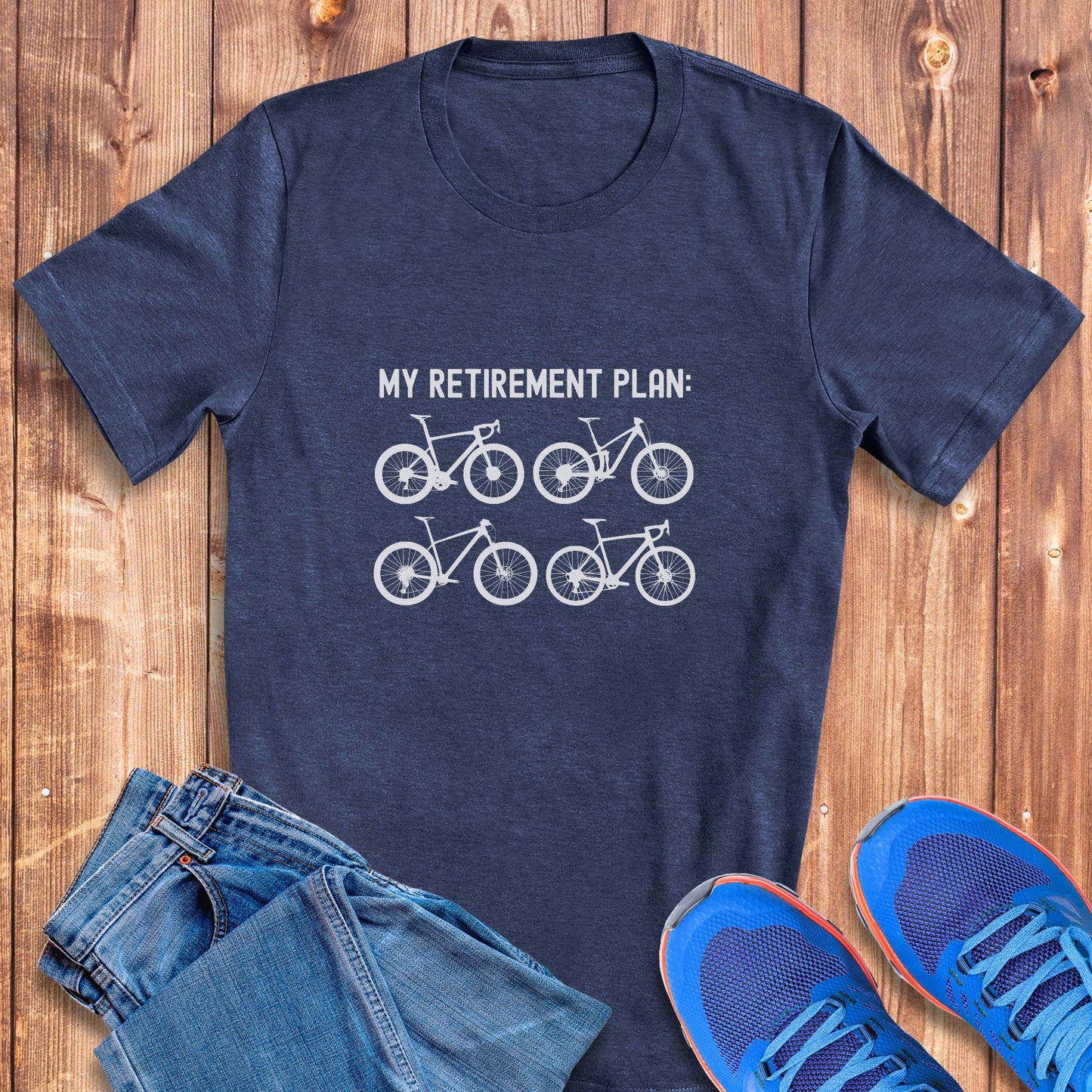 My Retirement Plan Bikes Tee