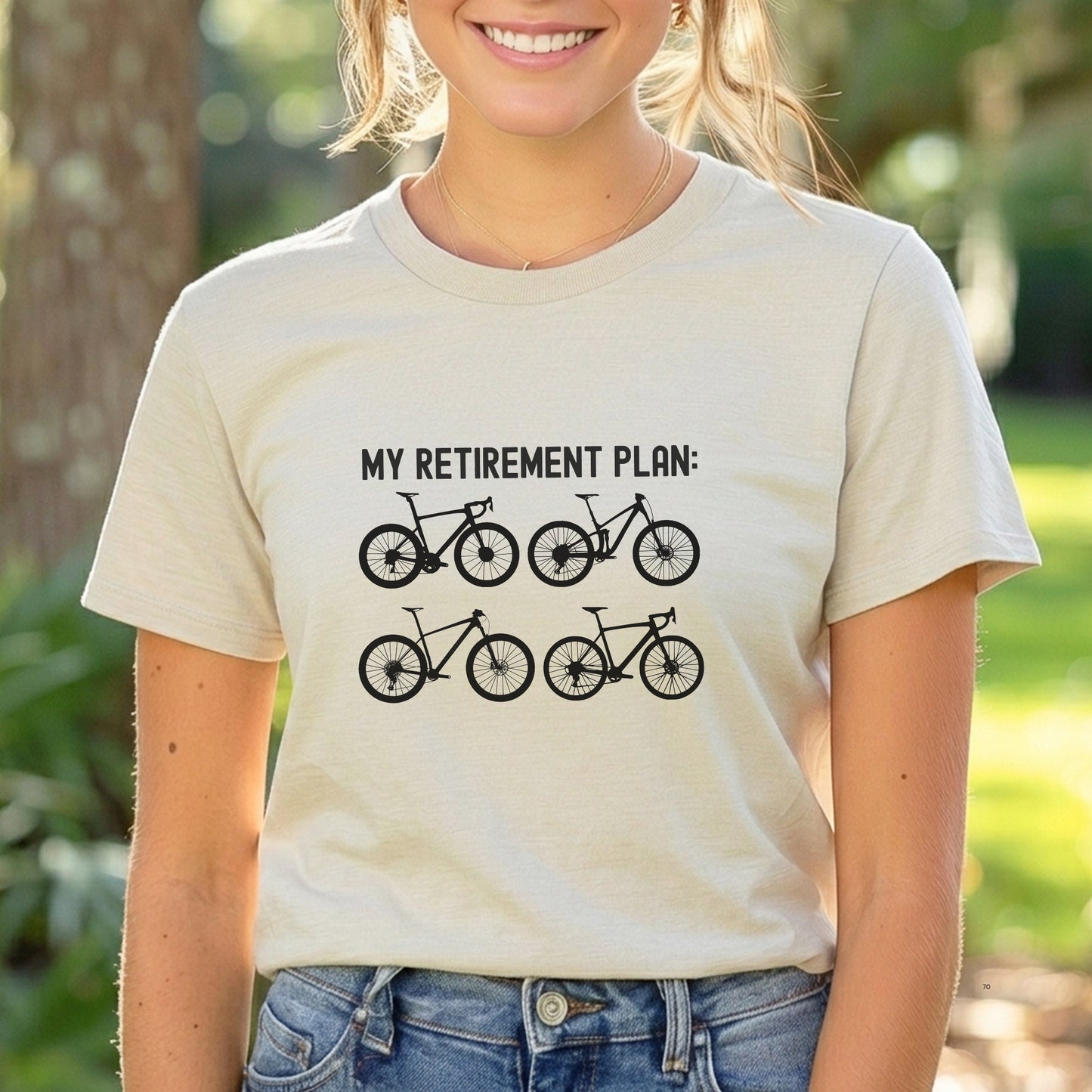My Retirement Plan Bikes Tee