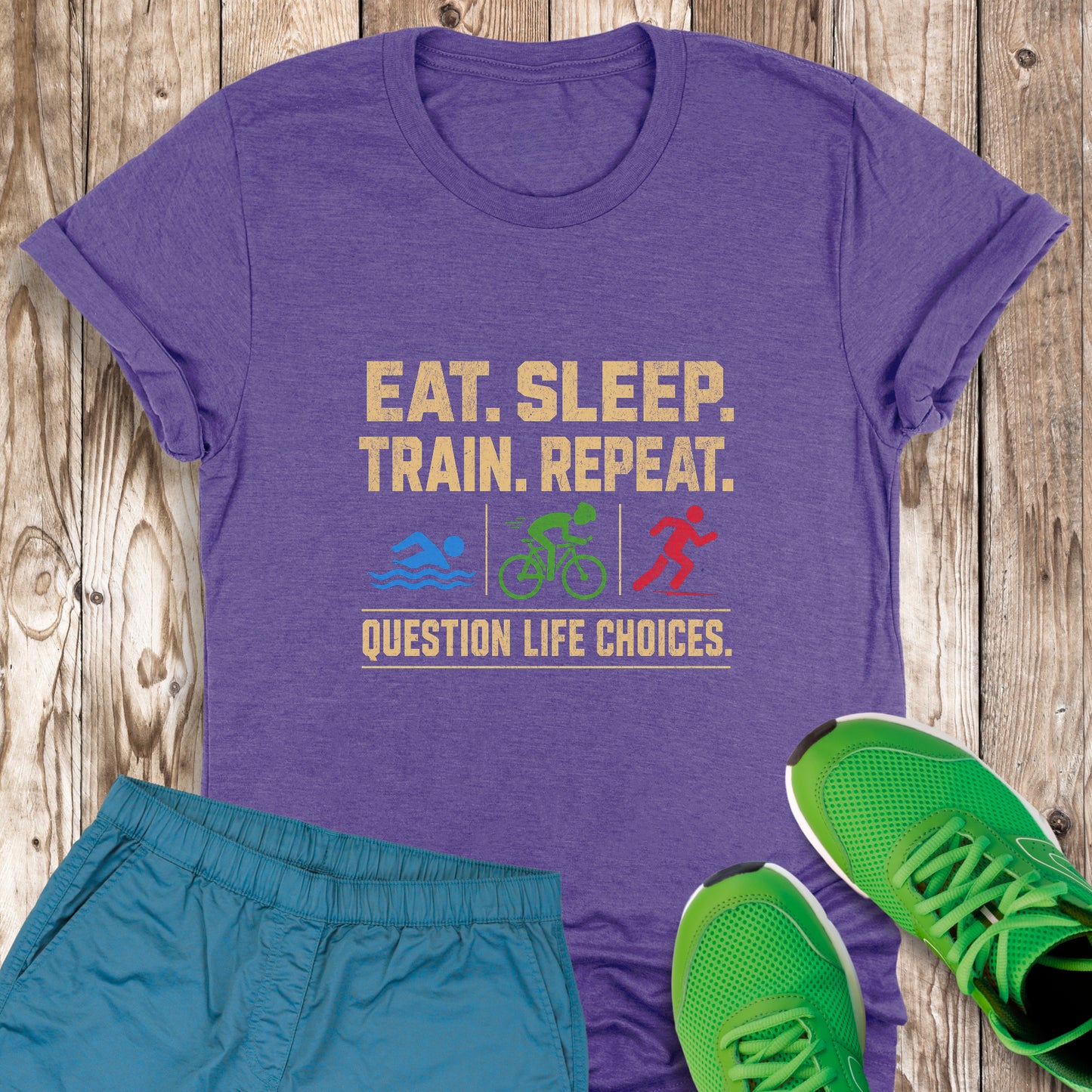 Eat. Sleep. Train. Tee