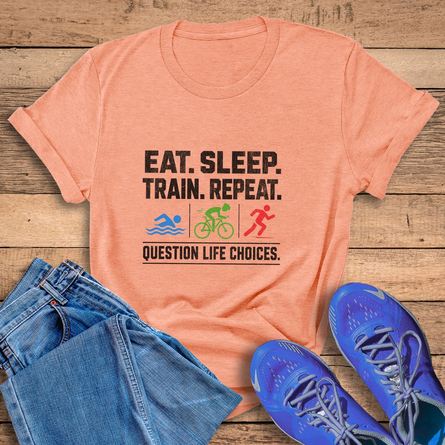 Eat. Sleep. Train. Tee