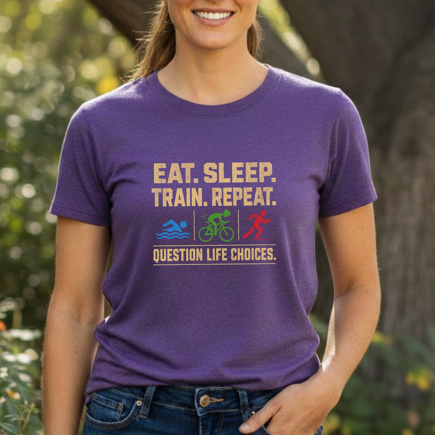 Eat. Sleep. Train. Tee