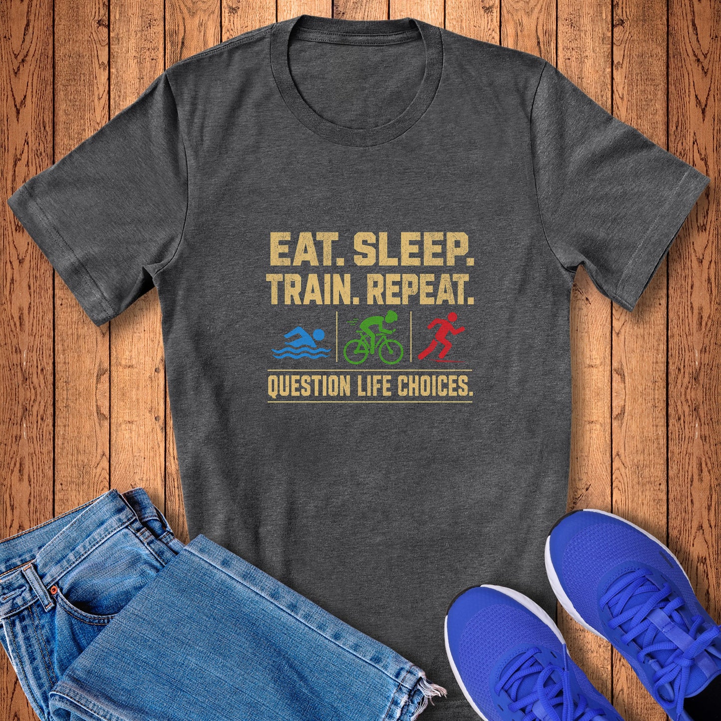 Eat. Sleep. Train. Tee