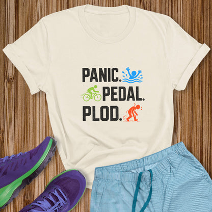 Panic Pedal Plod Tee