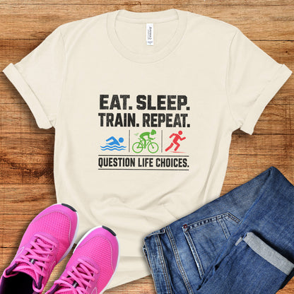 Eat. Sleep. Train. Tee