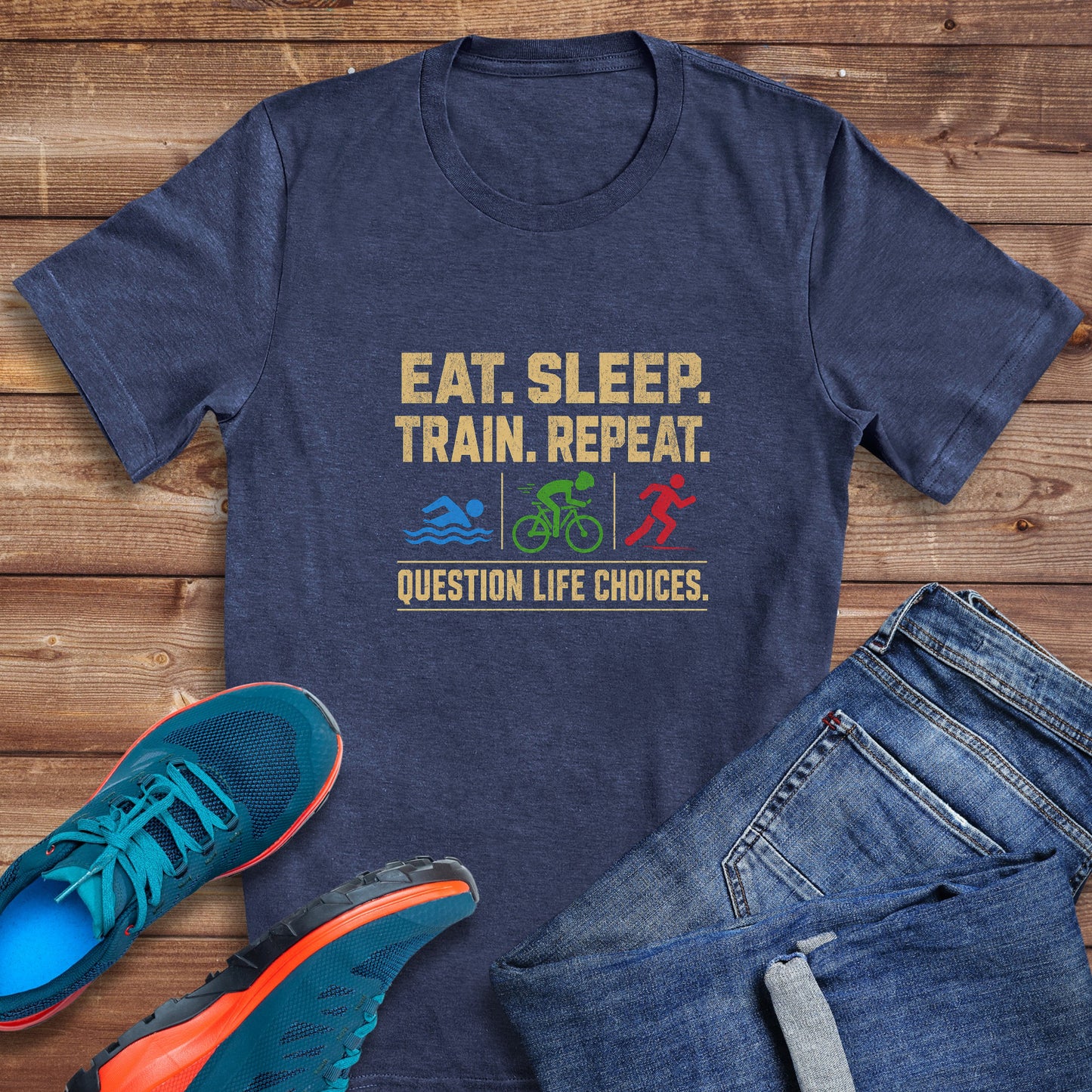 Eat. Sleep. Train. Tee