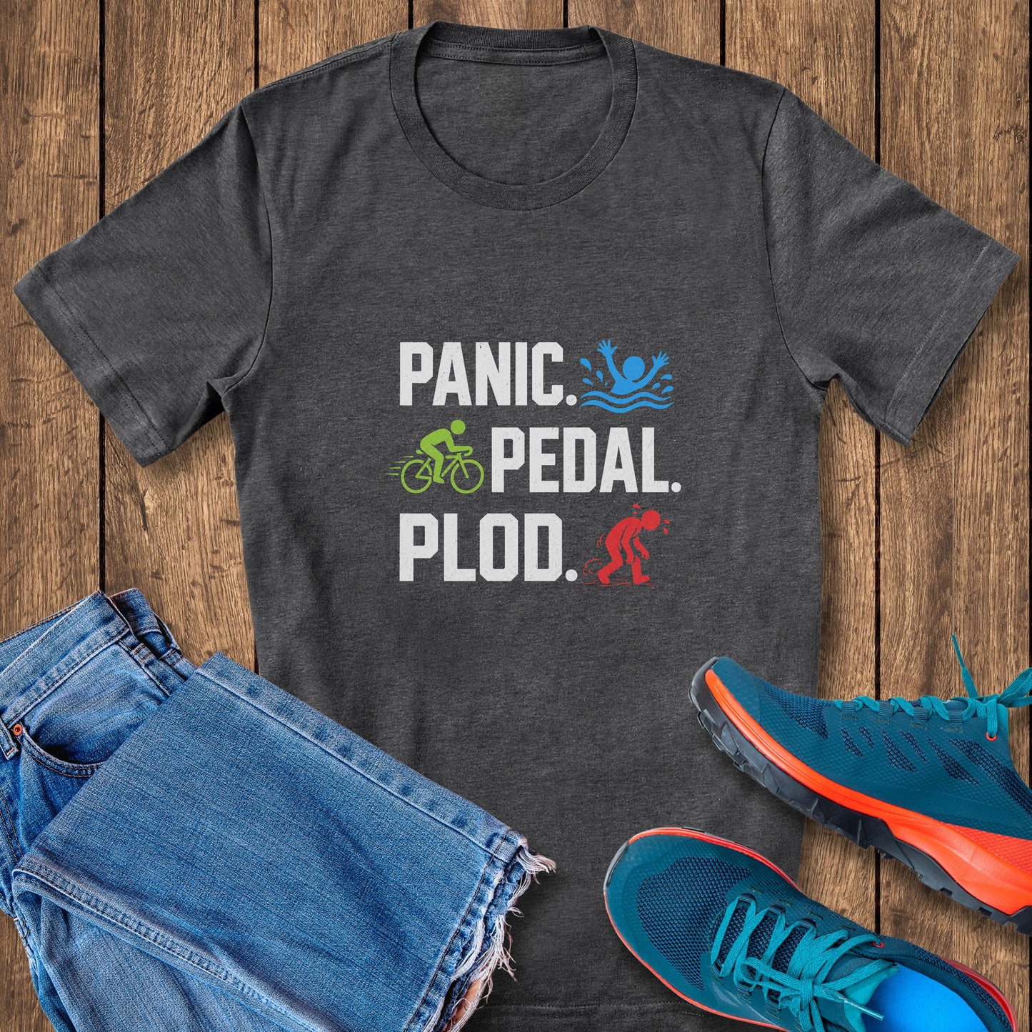 Panic Pedal Plod Tee