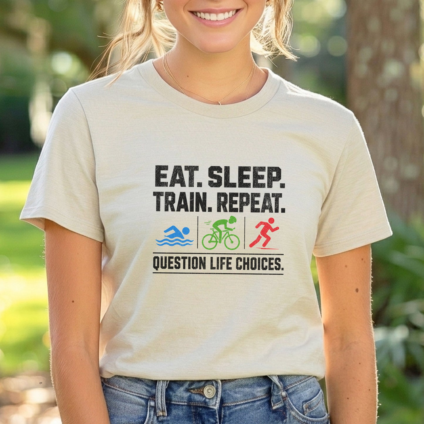 Eat. Sleep. Train. Tee