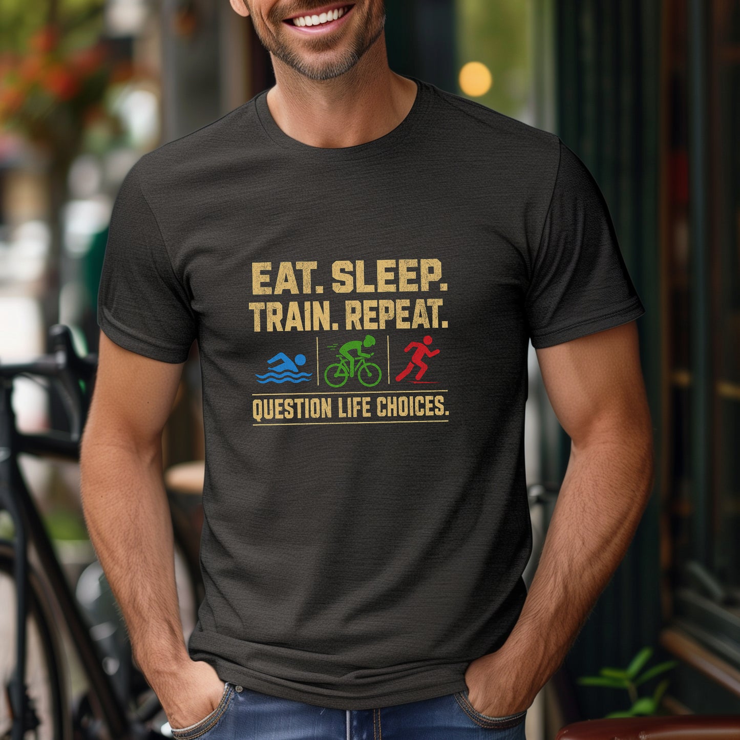 Eat. Sleep. Train. Tee