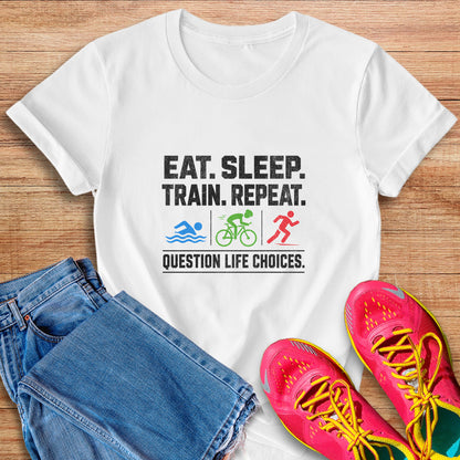 Eat. Sleep. Train. Tee