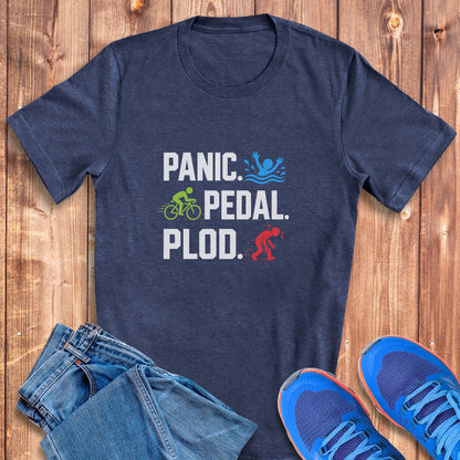 Panic Pedal Plod Tee