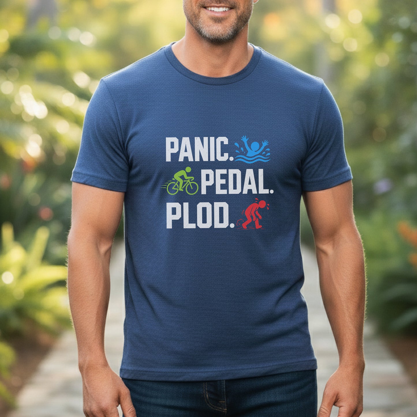 Panic Pedal Plod Tee