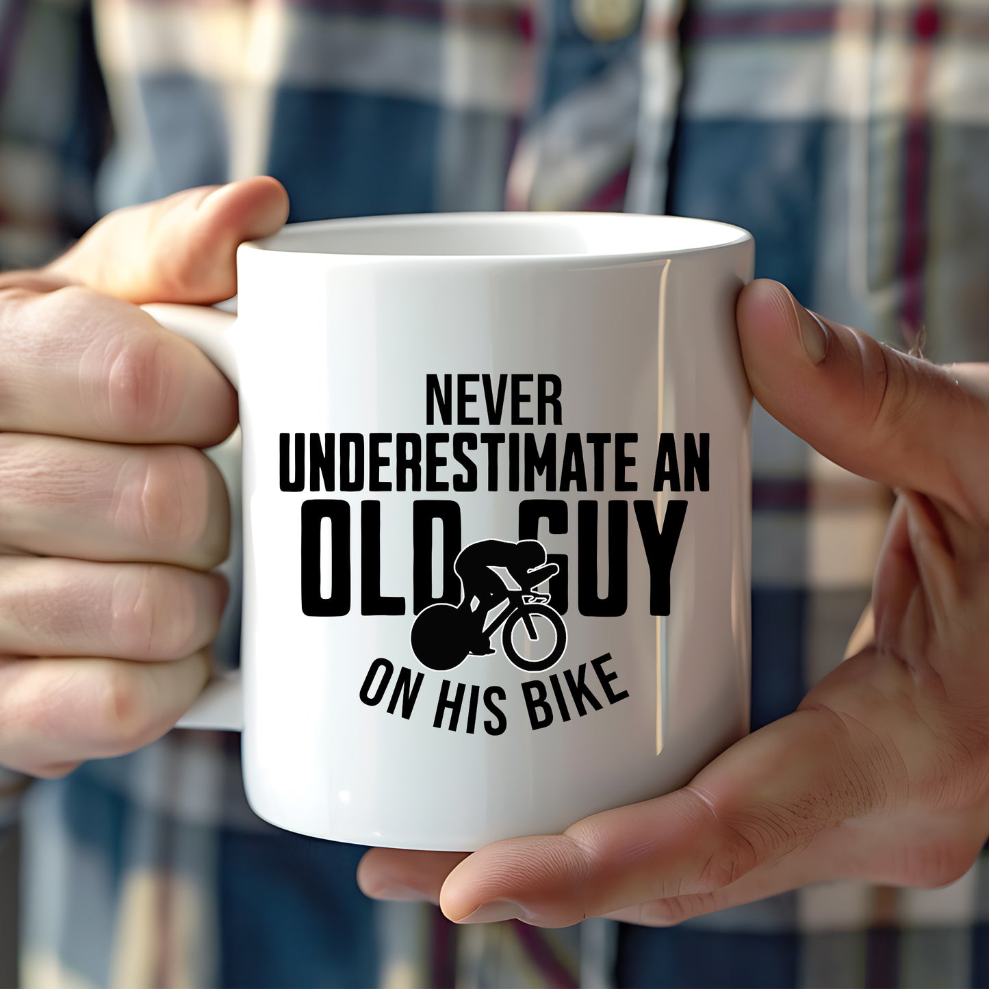 Old Guy Tri Mug