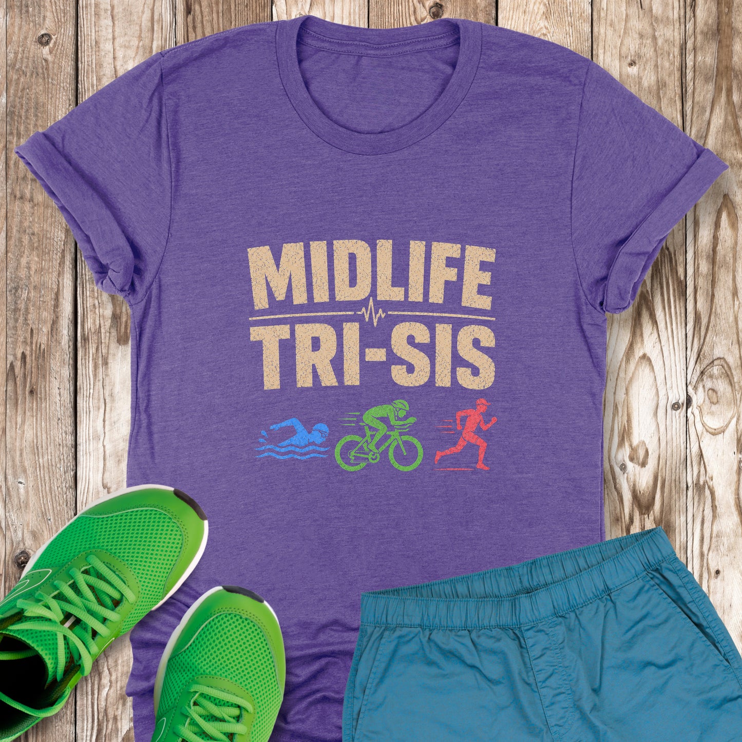 Midlife Tri-Sis (aero) Tee
