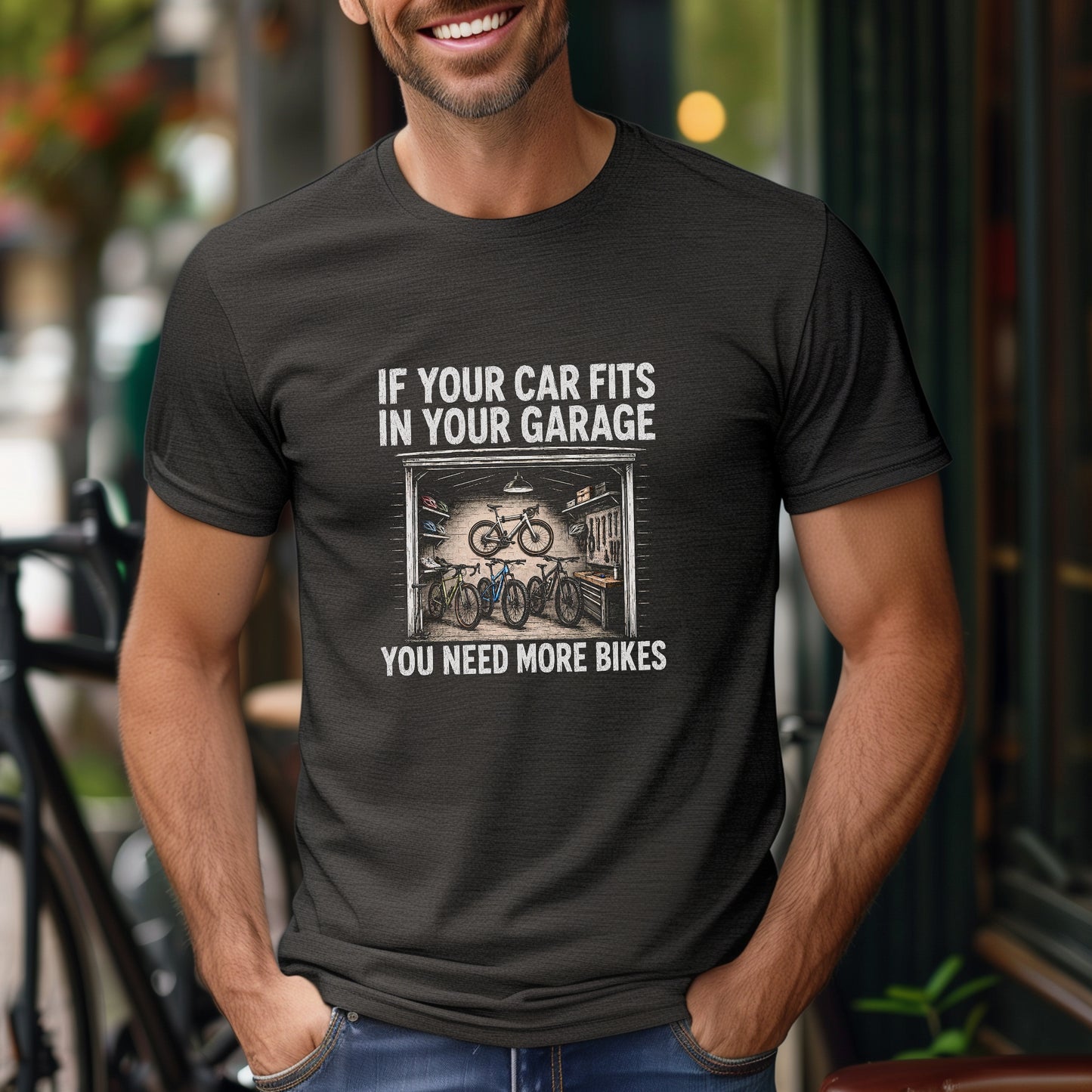Garage - More Bikes Tee