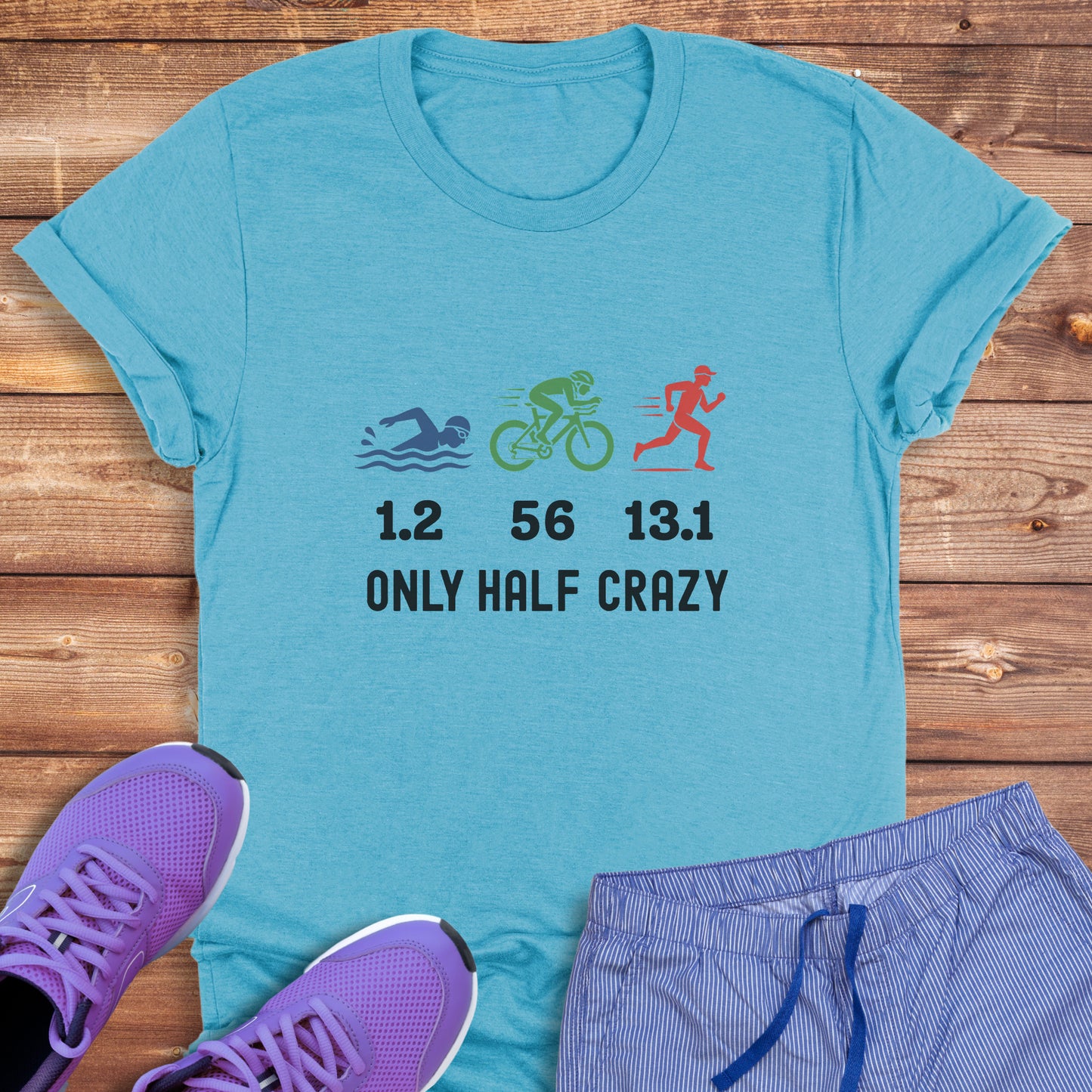 Only Half Crazy Tee