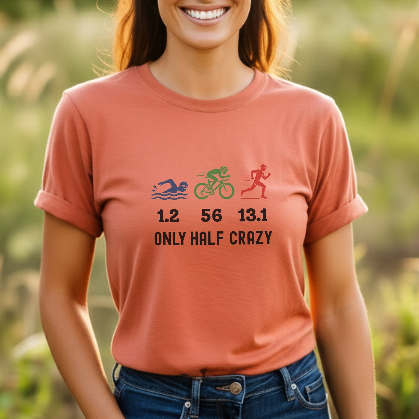 Only Half Crazy Tee