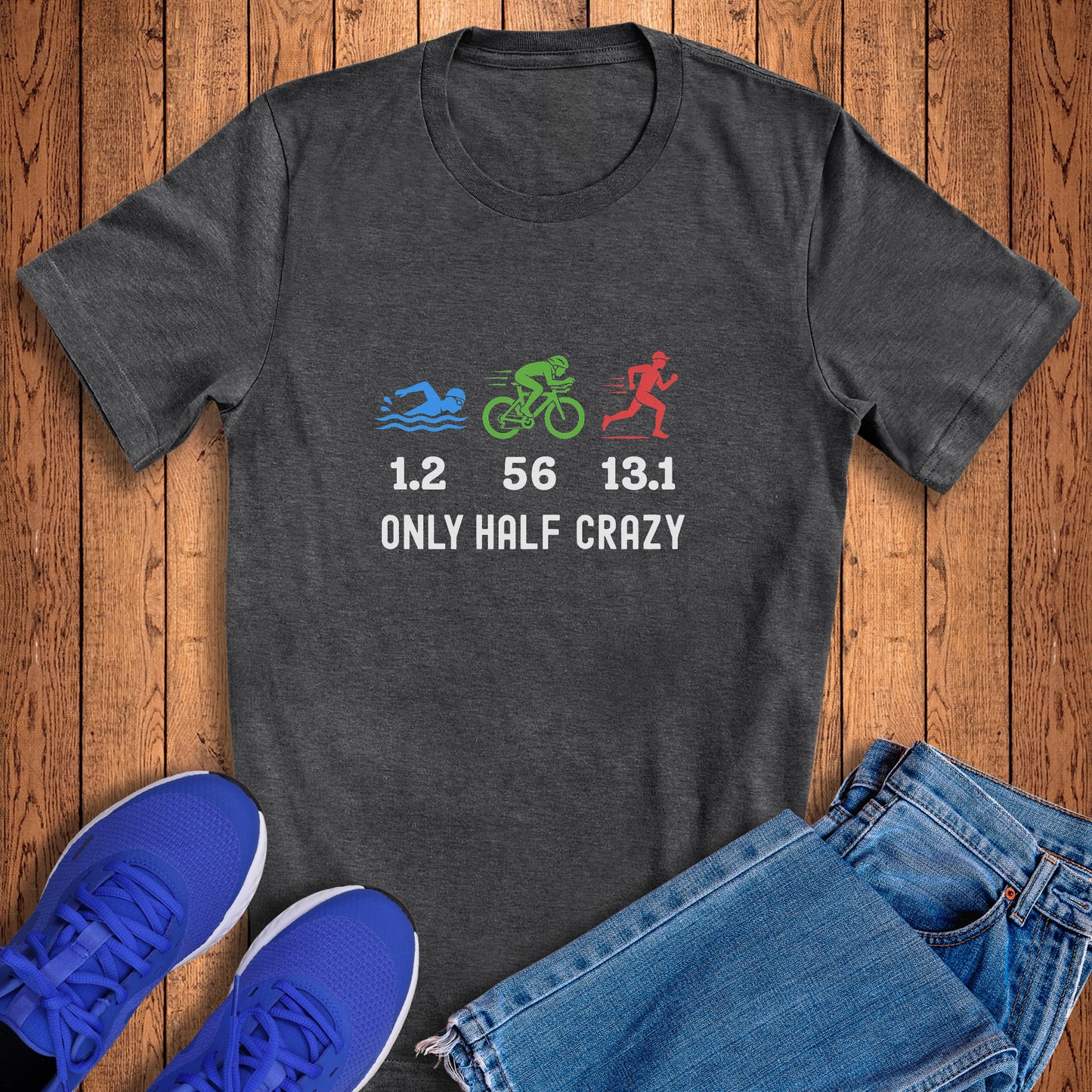 Only Half Crazy Tee