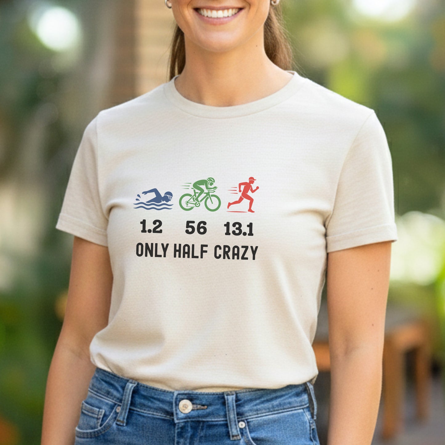 Only Half Crazy Tee