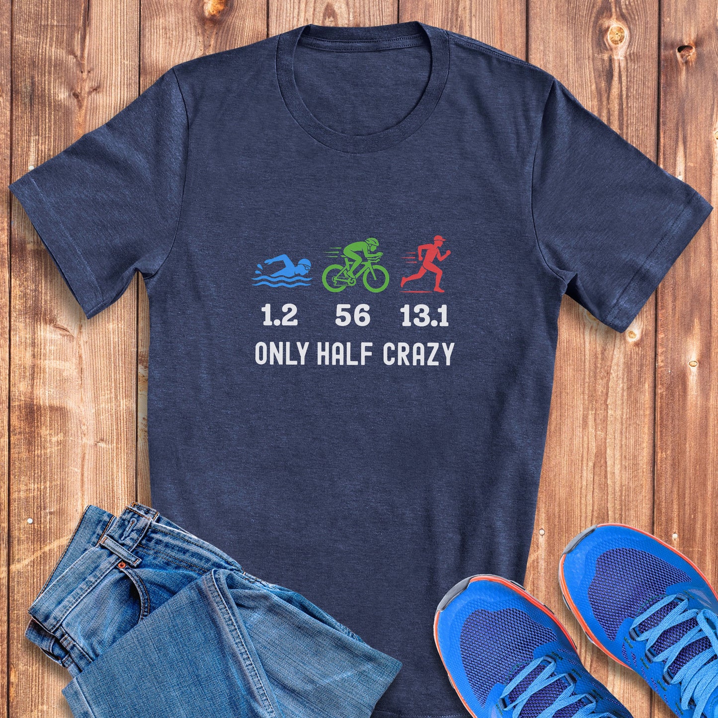 Only Half Crazy Tee