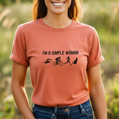 Simple Woman w/Cat Tee