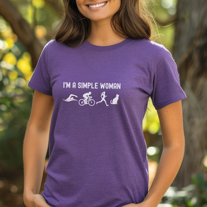 Simple Woman w/Cat Tee