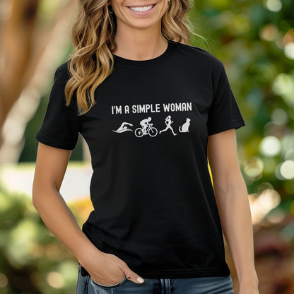 Simple Woman w/Cat Tee