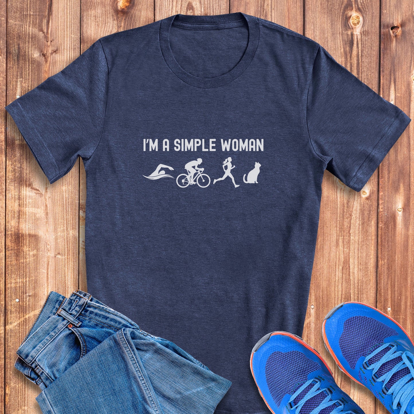 Simple Woman w/Cat Tee