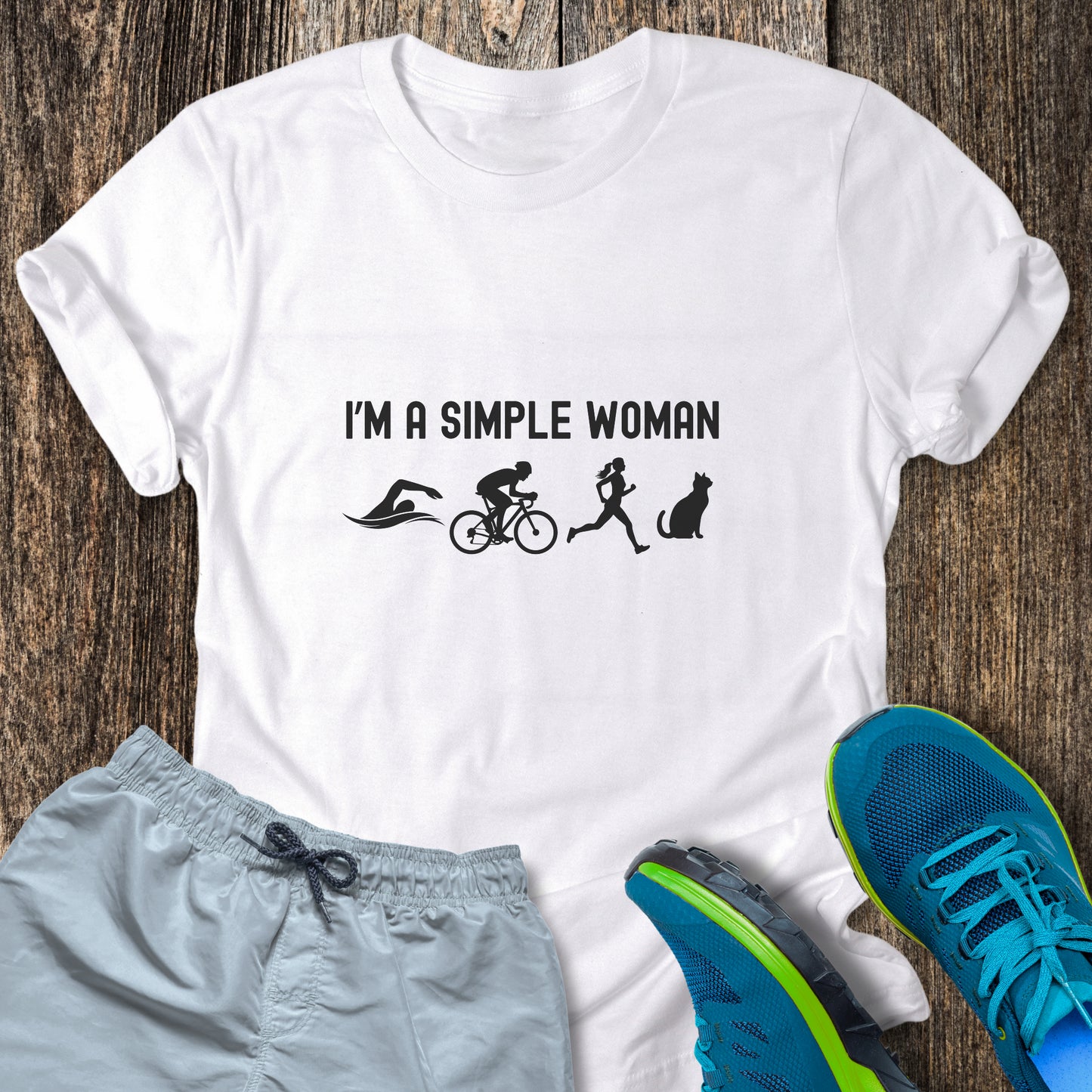 Simple Woman w/Cat Tee