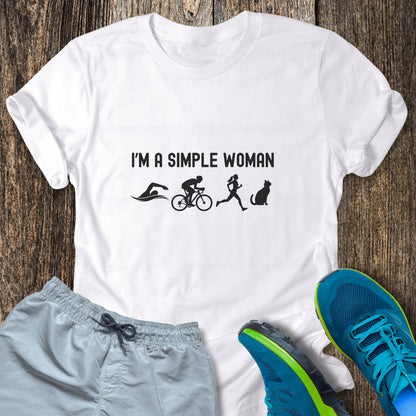 Simple Woman w/Cat Tee