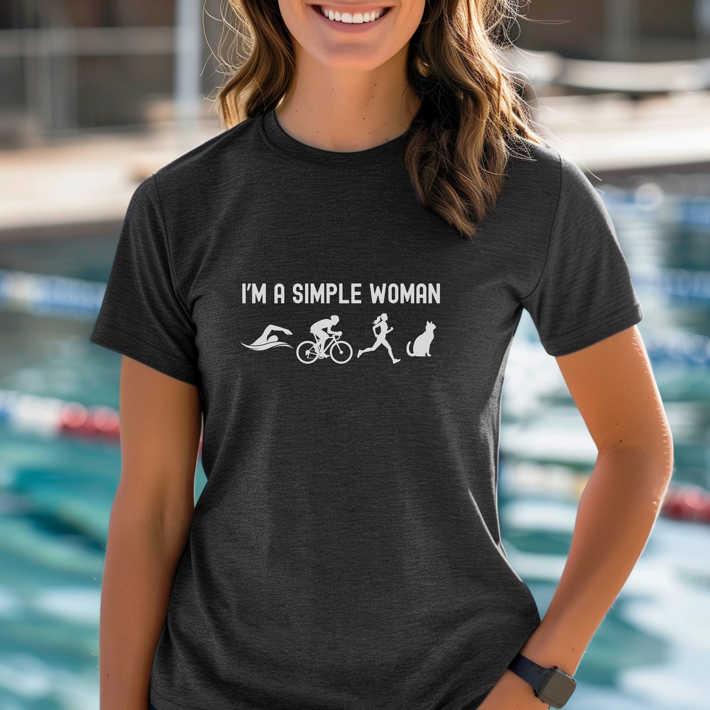 Simple Woman w/Cat Tee