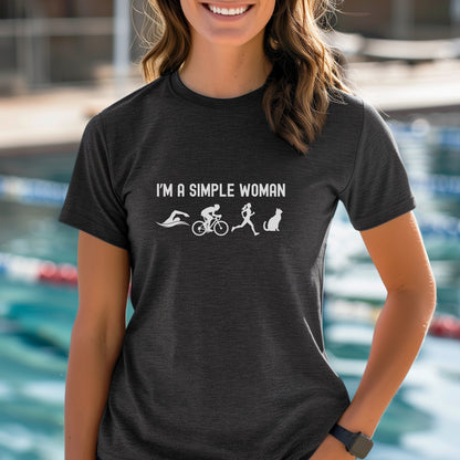 Simple Woman w/Cat Tee