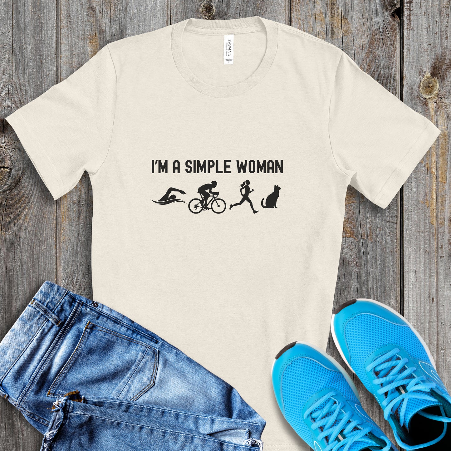 Simple Woman w/Cat Tee